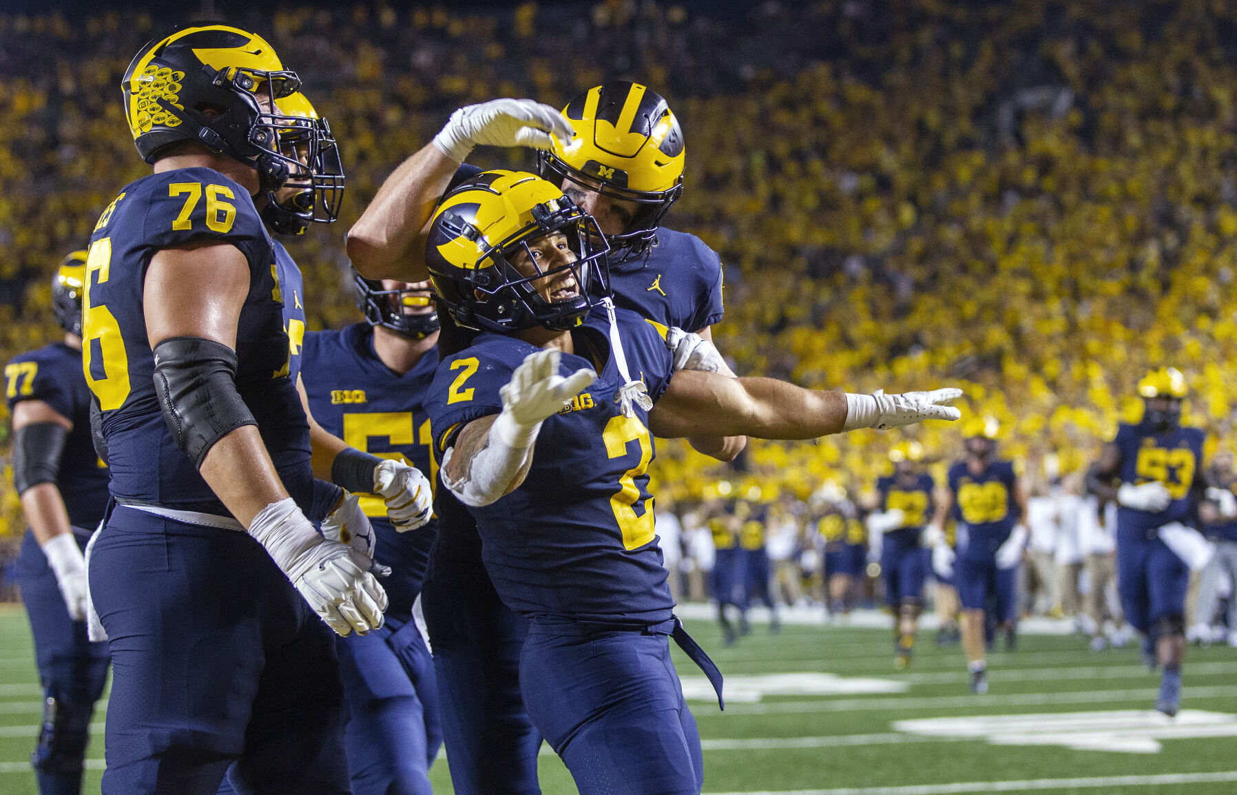 APTOPIX Washington Michigan Football